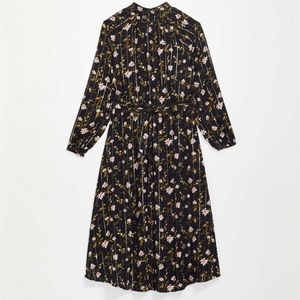 Loft Garden shimmer midi dress